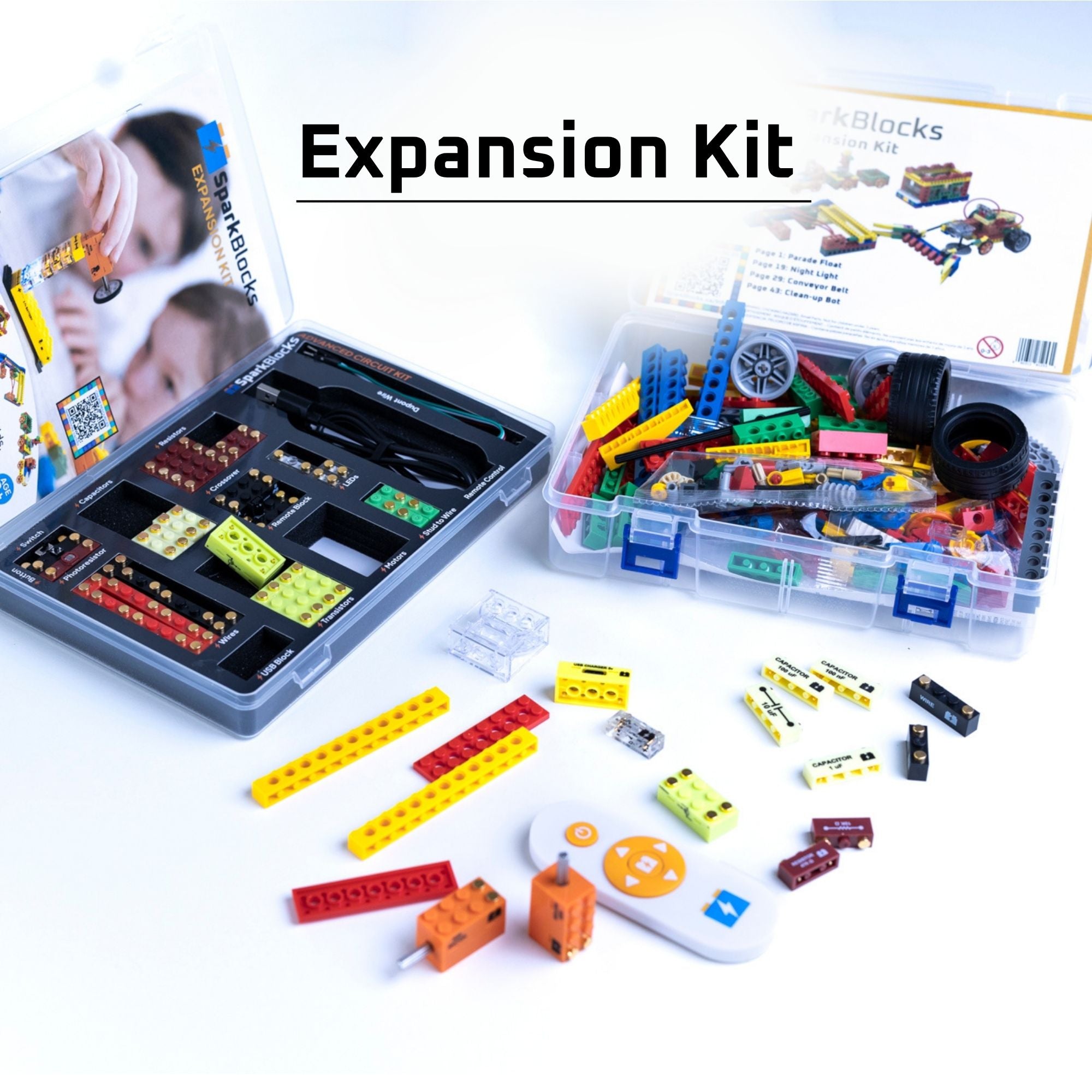 Expansion Kit for Screen-Free STEM Learning – SparkBlocks